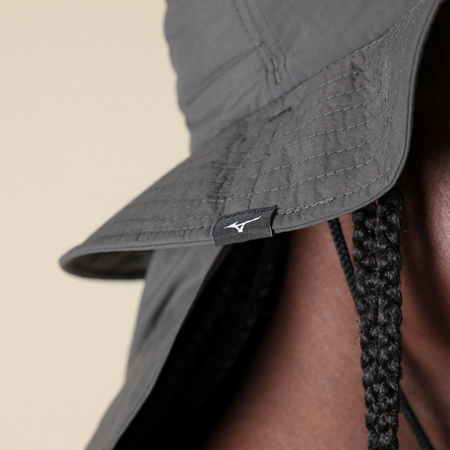 Mizuno SUNSHADE HAT Ash  Black